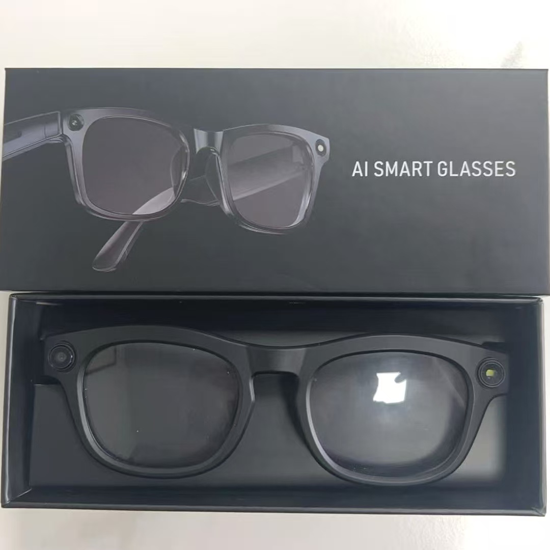Smart With Camera Meta Glasses HD1080P chat gpt AI Translation Music Bluetooth Headset Recording Photo Sunglasses Earphones WIFI Video Recorder