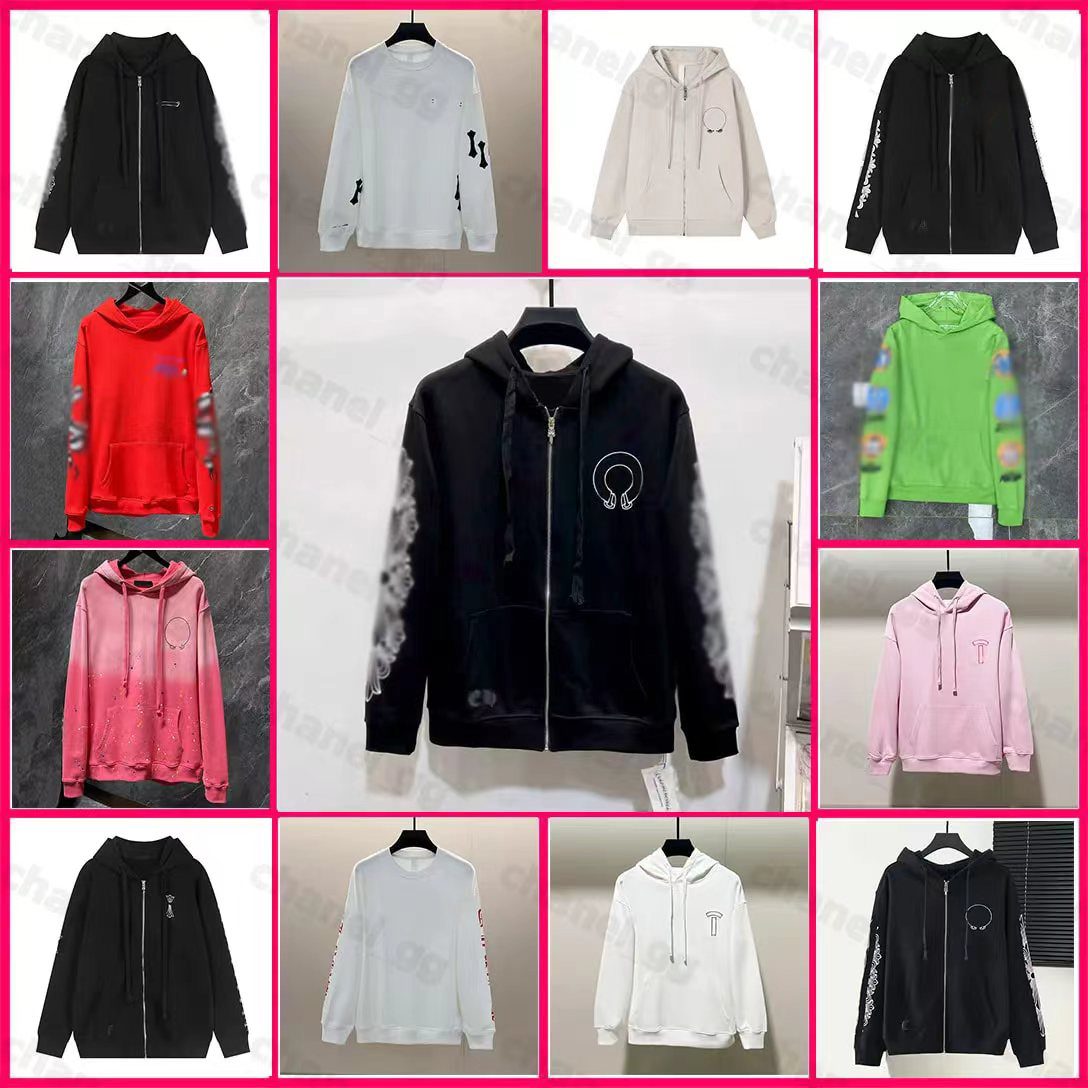 hoodie Designer Hoodie Zipper Hoodies Men Jackets Hoodie Long Sleeves Jacket Loose Outwear Coats Hoody Mens Woman Streetwear Clothes s heartly
