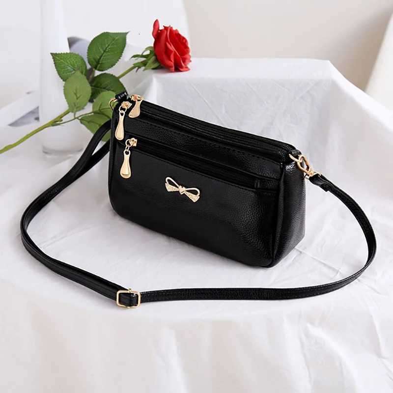 New Arrivals Women Shoulder Crossbody Bags Purse Bowknot PU Leather Messenger Handbags Small Phone Pocket for mama Z250915