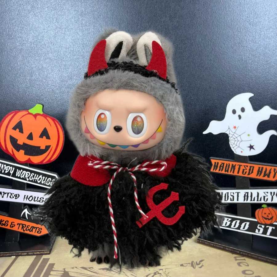 Doll Clothes For Labubu V1 V2 V3 Plush Doll Pumpkin Magic Witch Halloween Serise Changing Accessories Fans Gift C250919
