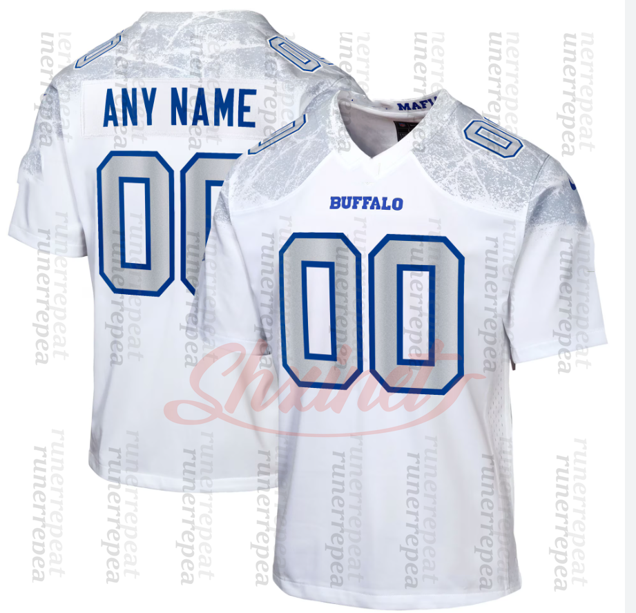 17 Josh Allen 2025 Rivalries Football Jerseys Dion Dawkins James Cook Khalil Shakir Keon Coleman Bosa Kelly Knox Dalton Kincaid Shnowman Custom Stitched
