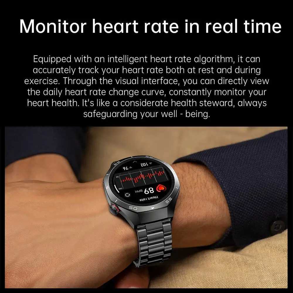 2025 For GT5 Pro Smartwatch Men Outdoor Sports Call Rate Waterproof Message rt Music Wan Smart watch Y250919