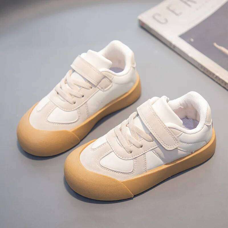Kids Boys Girls Spring New Fashion Sneakers Outdoor Casual Velcro Sports Trendy German Training Shoes for Students