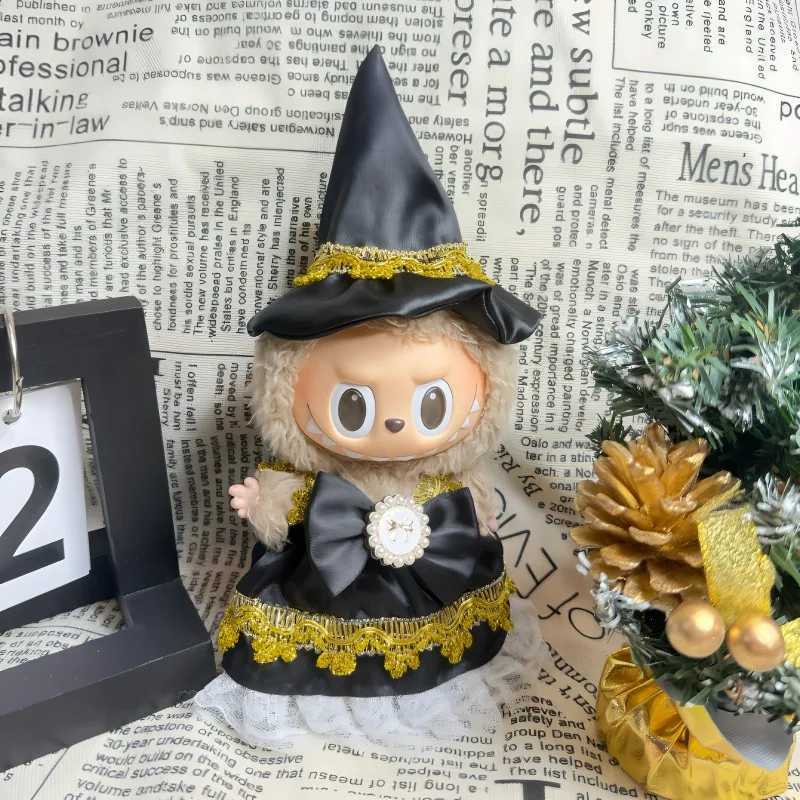 Lovely Magic Witch Set For 17cm Labubu Mini Doll Clothes Matching Halloween Pumpkin Trendy Accessories For Ropa Labubu V2V3 C250919