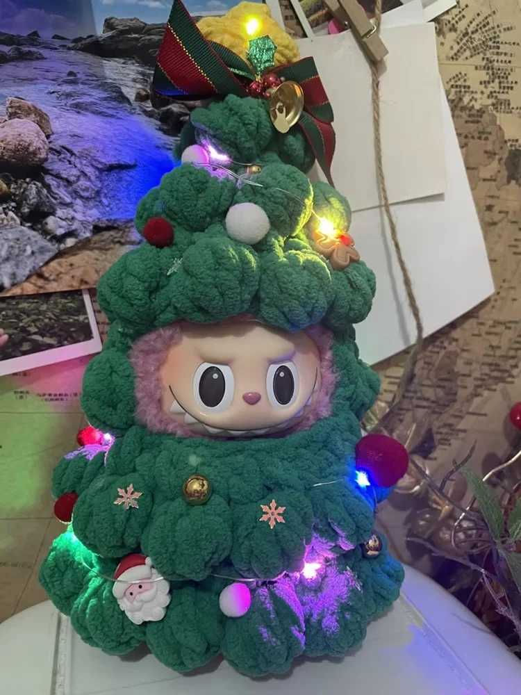 labubu Christmas Limited Edition Christmas Tree labubu Set Clothes Cute Christmas Gift Only Clothes Not Including Dolls C250919
