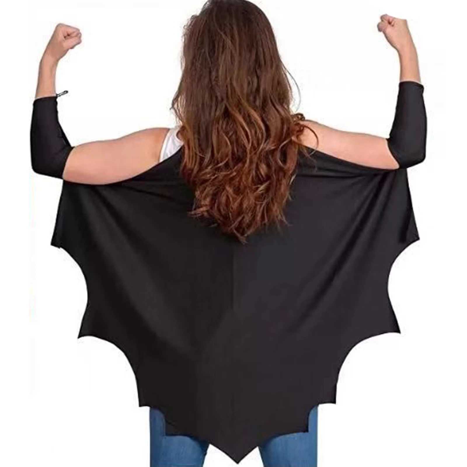 Halloween Bat Costume Vampire Cosplay Fancy Dress up Women Men Adult Child Games for Party Festival Carnival Movie Theme Prop L250918