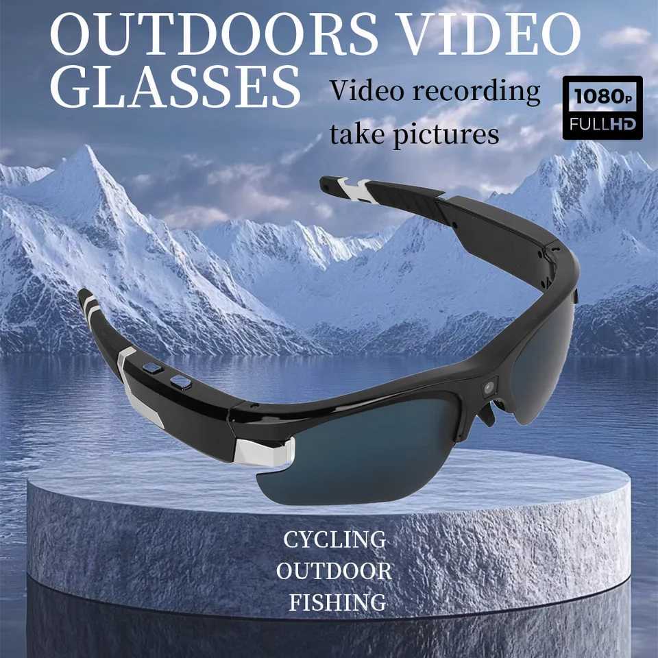 bicycLE action camera 4k video recording biking thumb mini sports motorcycLE smart glasses masculinos 120fps body police HD J250919