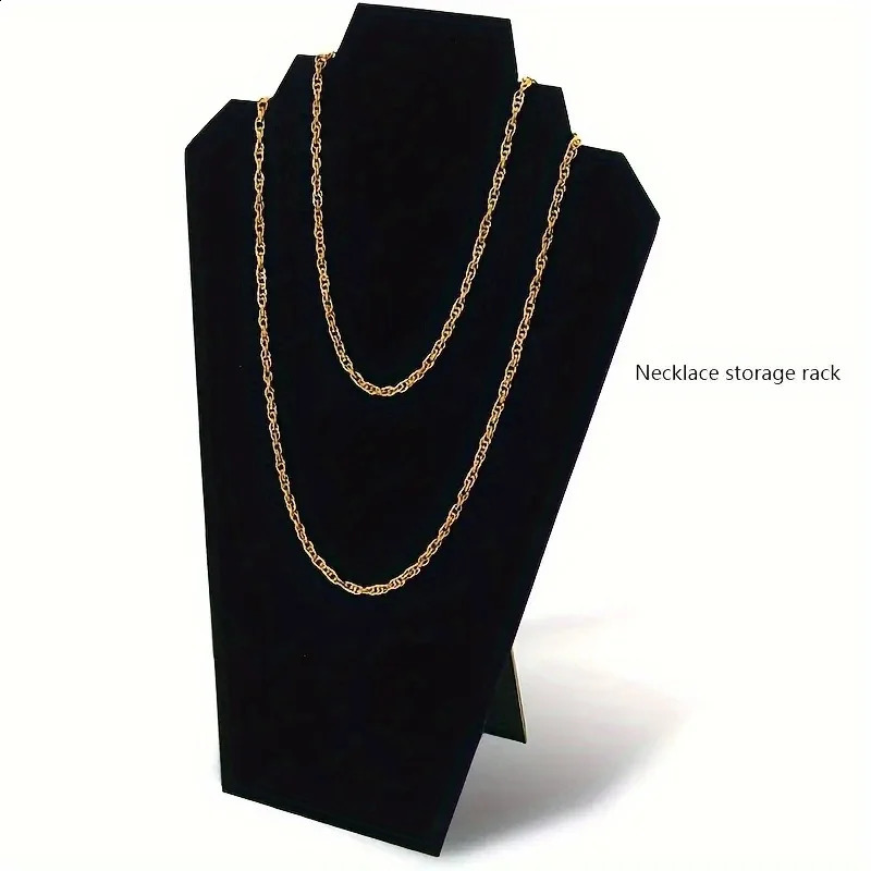 Plush Velvet Jewelry Display Rack for Home and Store Decor Necklace Pendant Earring and Display Board 250918