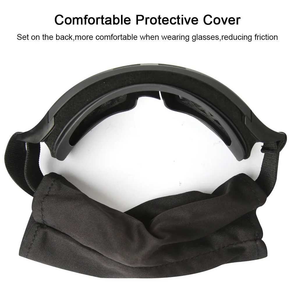 Tactical Goggs Mountaineering Shooting Sunglasses Windproof Sand Control Motocross CS Glasses 3 nses Replaceab Motorcyc Y250919