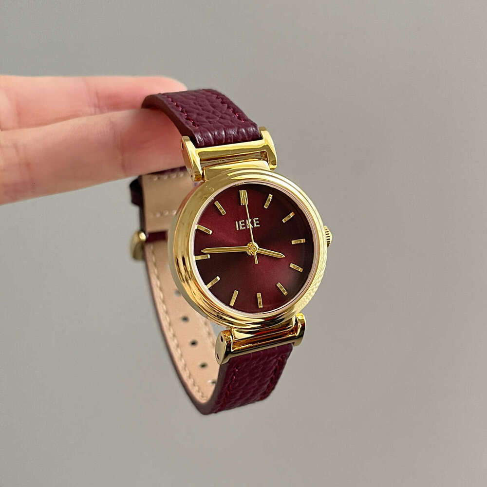 Designer Ankla Red New Year for Women Exquisite High-end Feel Live Streaming Women's Watch