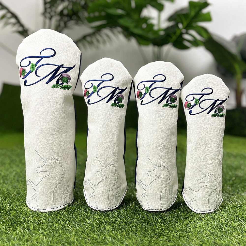Embroidered golf club head cover durable waterproof golf accessory protective cover providing the protection for golf 250919