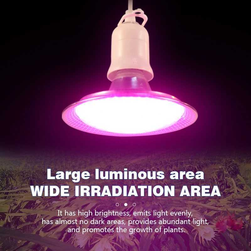 LED Grow Light 18W AC85265V Full Spectrum E27 Sunlike Phytolamp Bulb Plants Flower Greenhouse Tent Hydroponic Plant Growth Lamp C250919