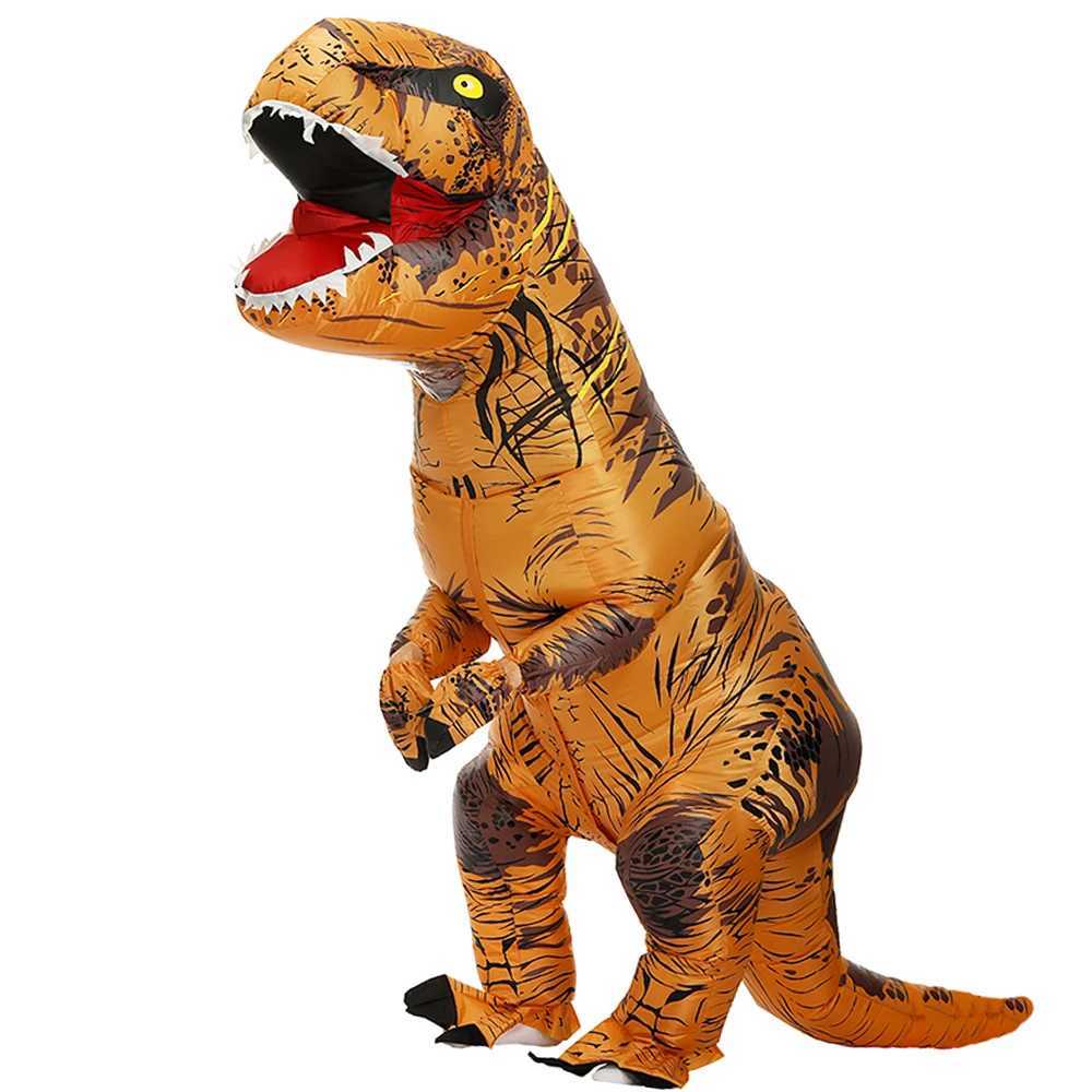 Adult Kids TRex Dinosaur Inflatable Costumes Purim Halloween Christmas Mascot Anime Party Cosplay Costume Dress Fancy Suits L250918