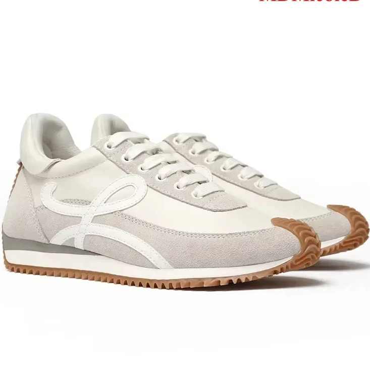 Breathable Leather Forrest Gump Platform Waffle Sneakers High-quality