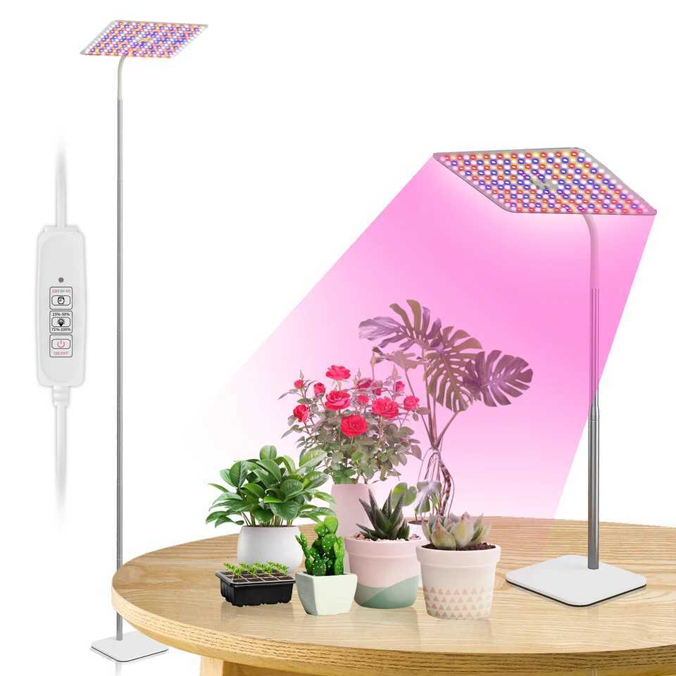 BESTVA 36W Grow Lights with Stand Full Spectrum LED Plant Light 1259 Inch Height Adjustable with Timer Dimmable Brightness C250919