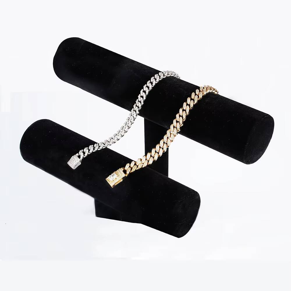 12mm 18k Real 14k Solid Gold Miami Cuban Link Chain 14k Bracelets for Men