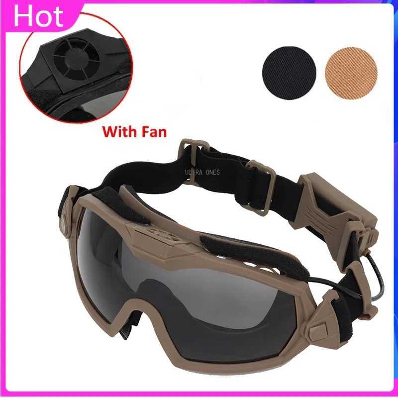 Tactical Goggles Anti Fog UV Protection Paintball Airsoft Glasses Windproof Motorcycle Shooting Cs Wargame Eyewears J250919