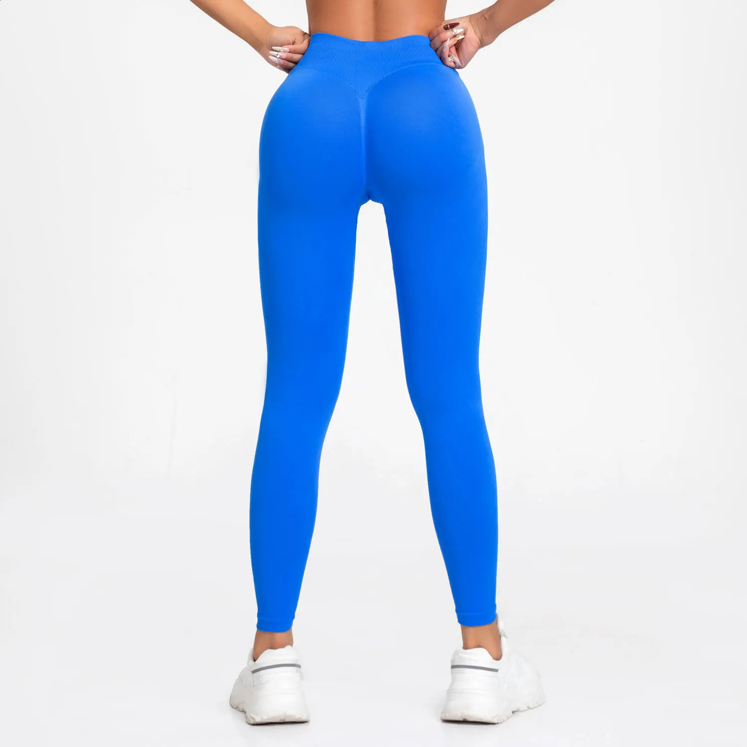 NCLAGEN Seamless Leggings Sports Women Gym Wear Clothes Outfit Yoga Pants Squat Proof Fitness Running Scrunch Bum Tights 250918