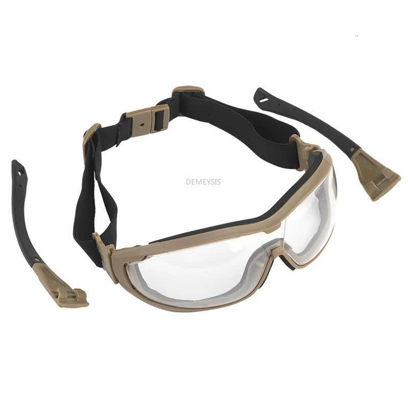 Tactical Glasses Shooting Hiking Eyewear CS Airsoft Safety Protective Goggs Outdoor Sports Sunglasses Y250919