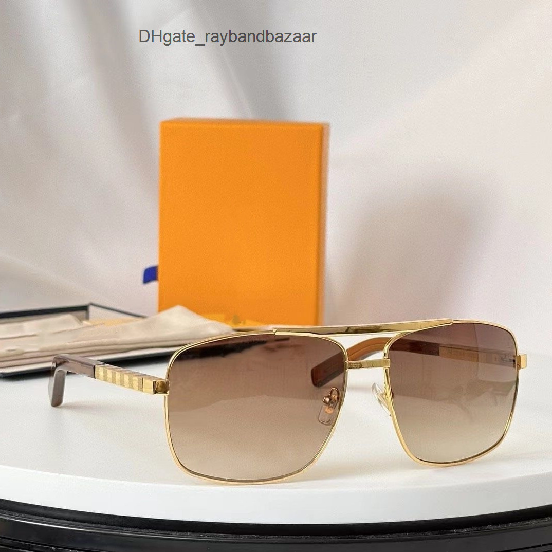 louise''vuttonliness viutonlies vittonlies lvity lvtity 2024 Fashion designer sunglasses Men classic attitude 0259 Metal square frame Popular retro avantgar RE7Z