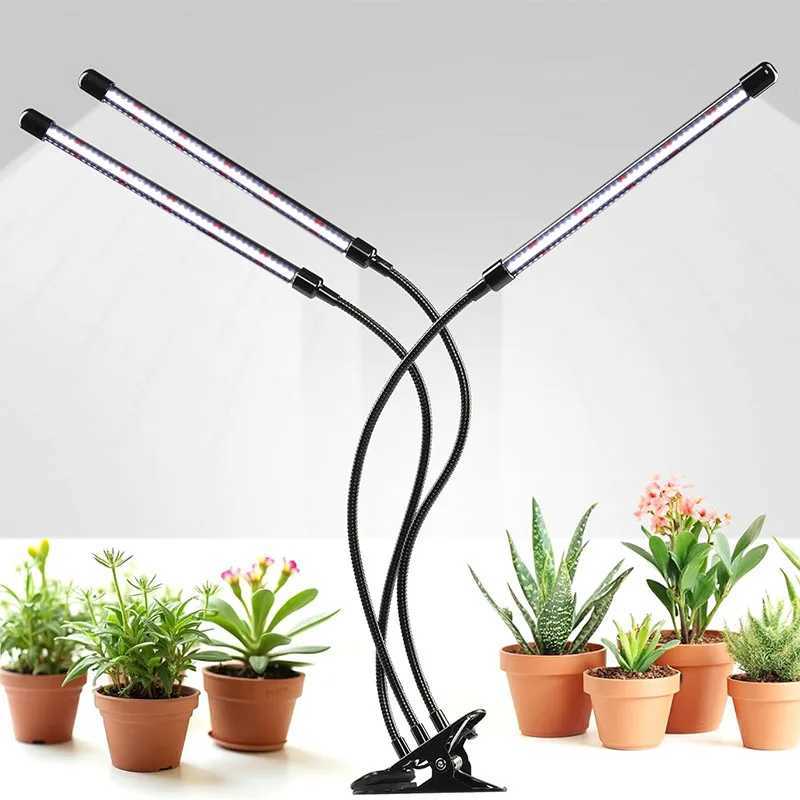 12pack 3Head Clip Plant Grow Lights with Flexible Gooseneck 4812H Timer 3 Spectral Modes and 5 Dimmable Levels for Indoor C250919