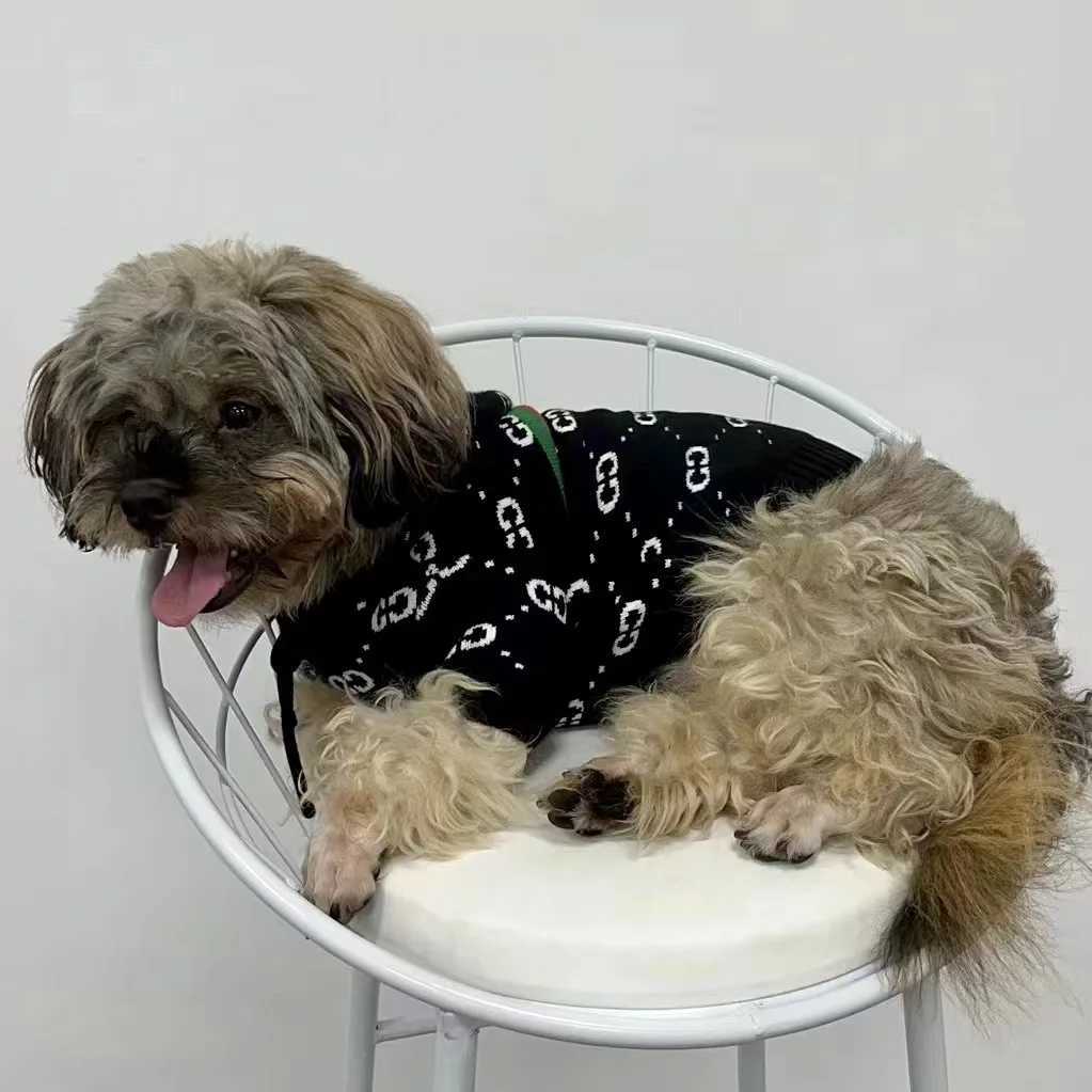 Pet Tide Cc Letter Bear Head Autumn and Winter Warm Teddy Dog Cat Small Dog Sweater Pet Products S25911