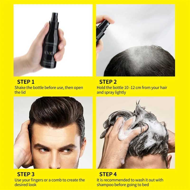 Hair Styling Holding Spray Hair Thickening Mist Hair Hold Wax Spray Set For Men Hair Building Fixing Water Salon Hair Styling F250918