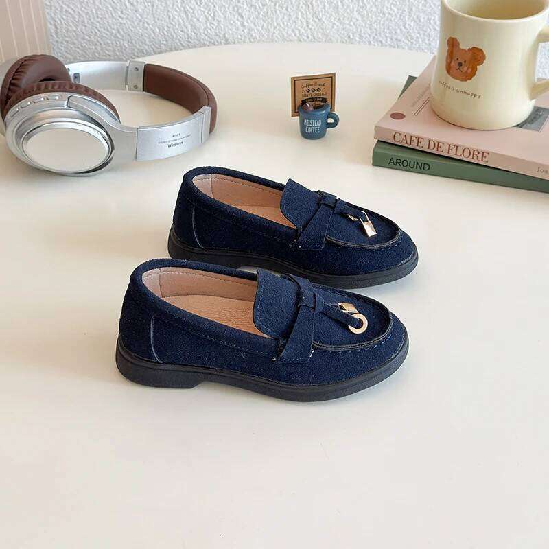 Kid Girl Loafers 2025 Moccasins Sneakers Zapatos Mujer Flat for Boy Child Casual Shoes