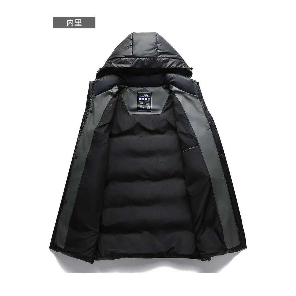 2024 new arrival jacket 90% white duck jackets men,mens long style fashion thicken warm winter down coat,parkas men