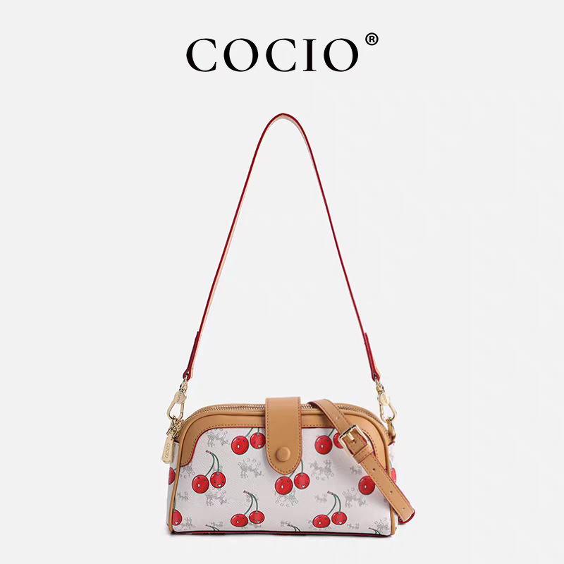 COCIO designer Shoulder Bags Hot selling letter printed large capacity hand-held shoulder bag vintage casual lady bag