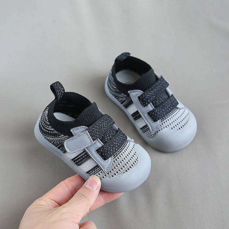 Children's Casual Mesh Breathable Boy Girls Soft Soles Anti-skid Walking Baby Sports Shoes