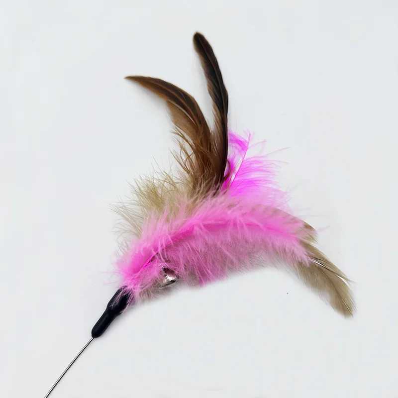 New hot product collar for cat teaser selfentertainment cat toy neck collar feather bell cat toy pet supplies X250918
