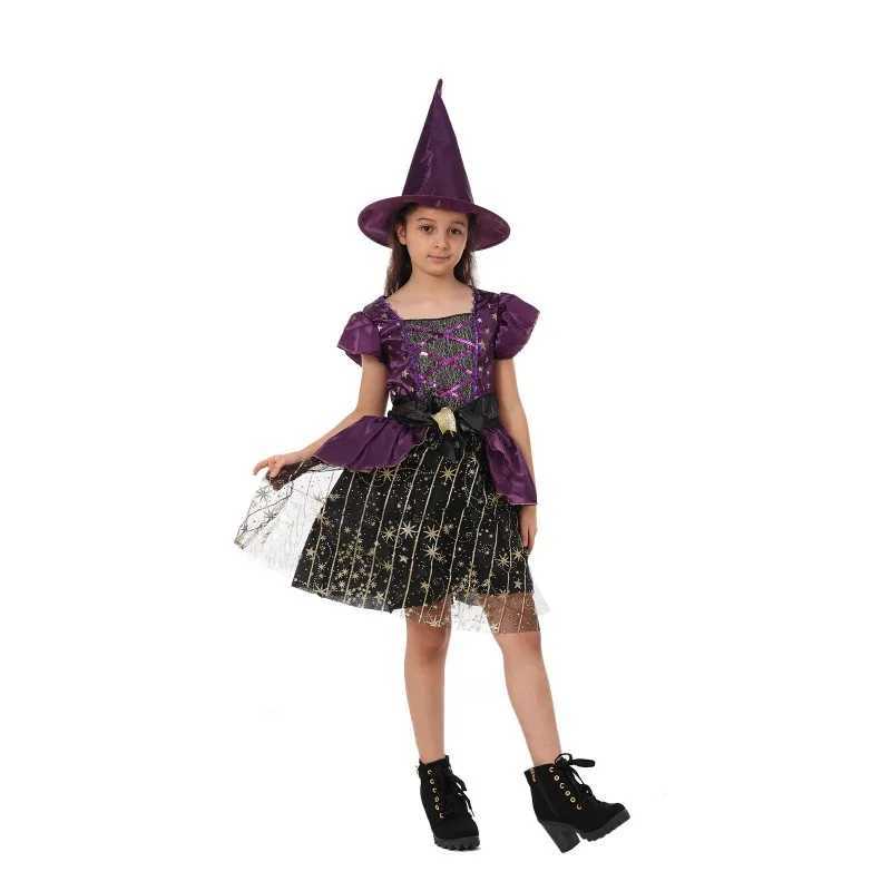 Halloween Costume Little Witch Performance Set Halloween Girl Witch Play Costume L250918