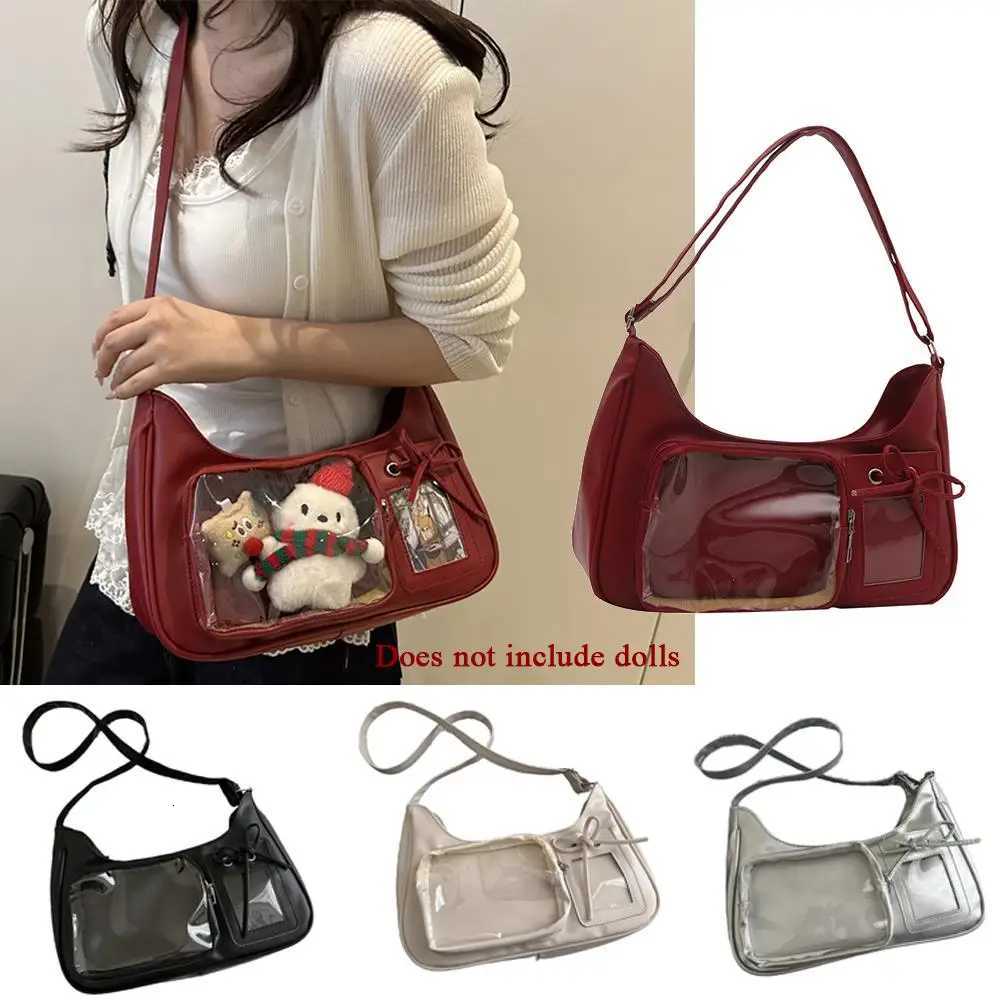 Preppy Handbag Purse Crossbody Bag For Women Y2K Dolls Display Handbags Shoulder Bag Itabag Korean School Handbag Purse Pain BagXJ250918