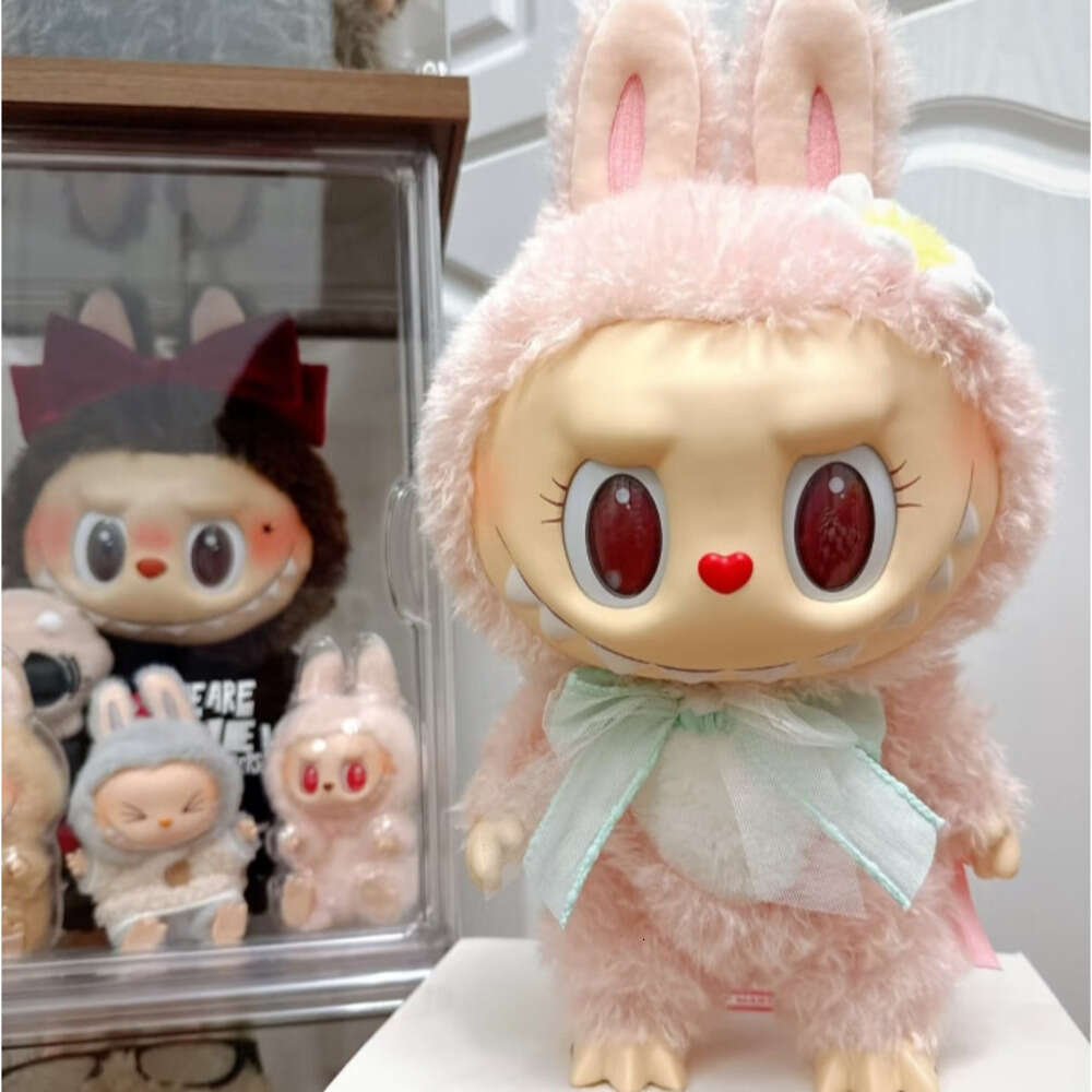 Gifts Plush Ular Doll Market Sweet Mokoko Close To Sweet 38Cm Labubu Vinyl Character Plush Doll Cotton Anime Collection Home