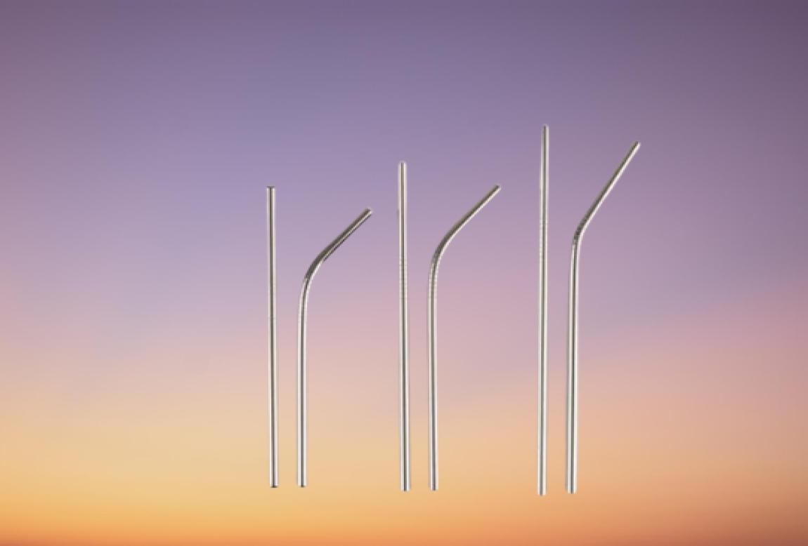 Mini Short Stainless Steel Straws Reusable Drinking Straw Bent Straight Metal Straw 146160180mm ZC02657052863