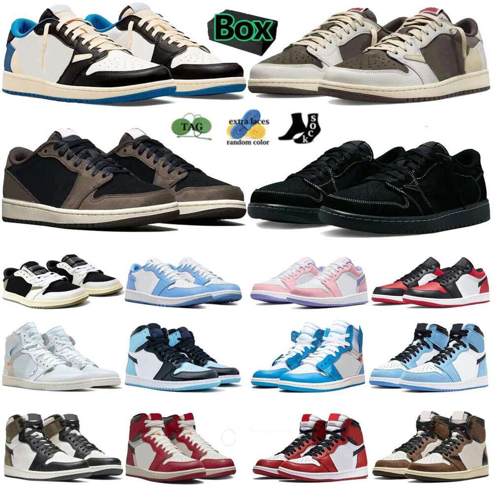 High 1 basketball Low shoes mens Palomino Lost and found Reverse Laney bred Patent Pine Green Taxi designer womens breathable sports sneakers outdoor 