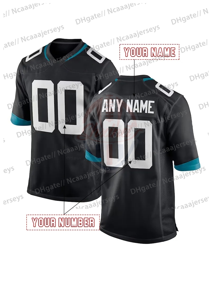 Personalized Custom 2025 Football Jersey Travis Hunter Trevor Lawrence Andre Cisco Foyesade Oluokun Andrew Wingard Pederson Tyson Brenton