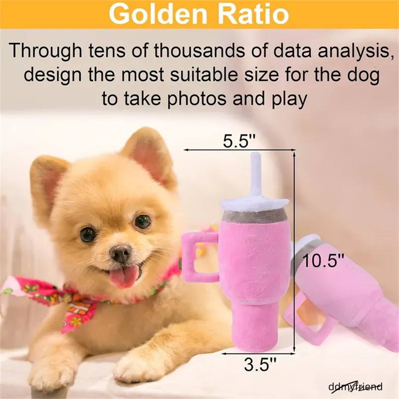 Pet Durable Wine Bottle For Gift Plush Perfume Dog Toys With Squeaky ddmyfriend