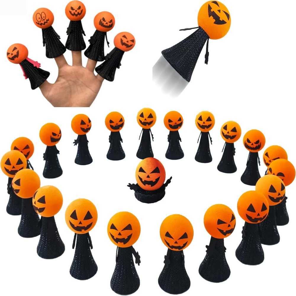 1224 Pcs Black Finger Press Bouncing Man for Halloween Ghost Festival Carnival Party Gifts School Kindergarten Prize C250919