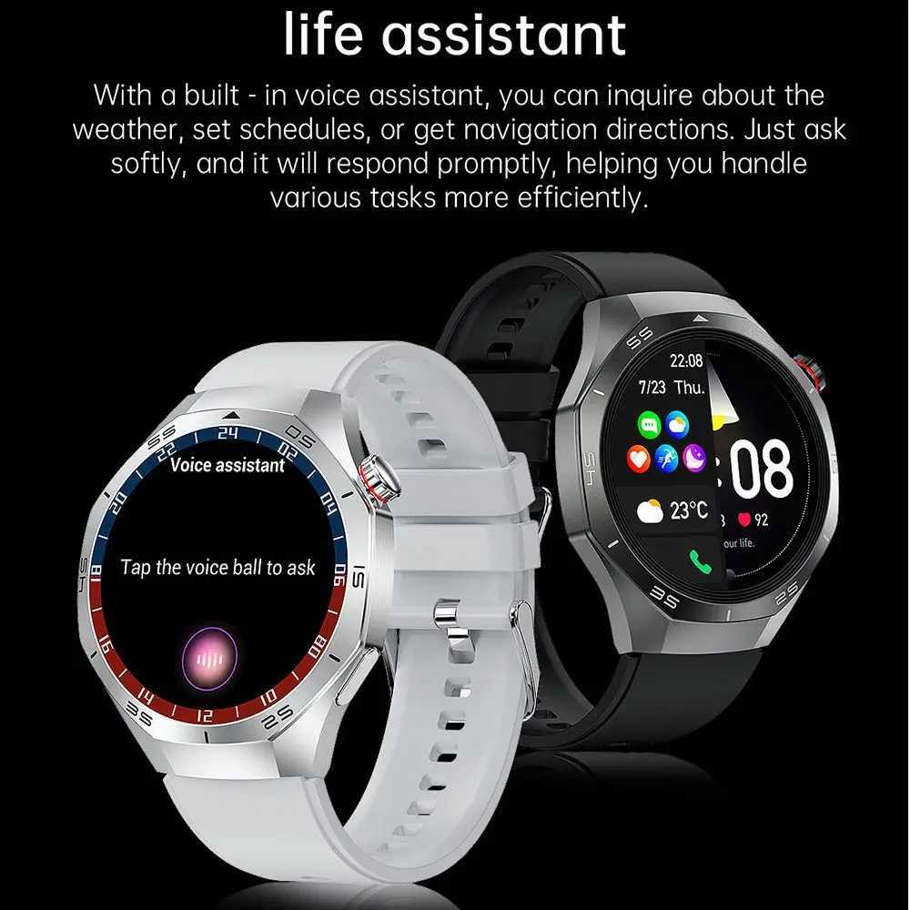 2025 For GT5 Pro Smartwatch Men Outdoor Sports Call Rate Waterproof Message rt Music Wan Smart watch Y250919