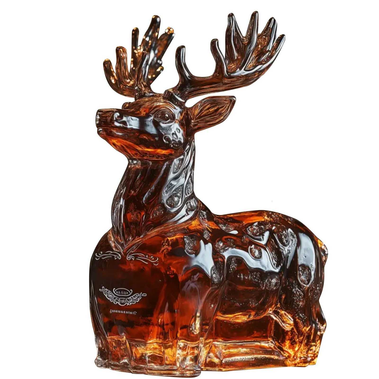 2025 Luxury Whiskey Decanter Set Handcrafted Glass Gift Box for Man Fathers Day Anniversary with Premium Wine Accessories Z250919