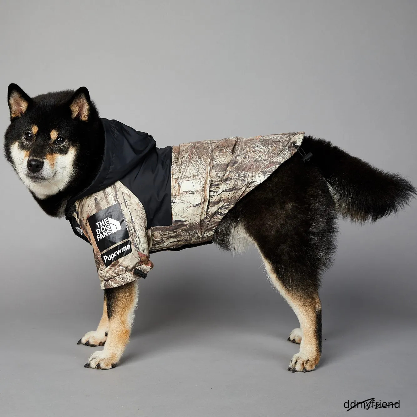 Raincoats Outdoor Jacket, Waterproof Windproof, Warm Breathable, Fashion Trend Dog Clothes With Leash Hole For Small, Medium And Large Dogs XXXL A309 