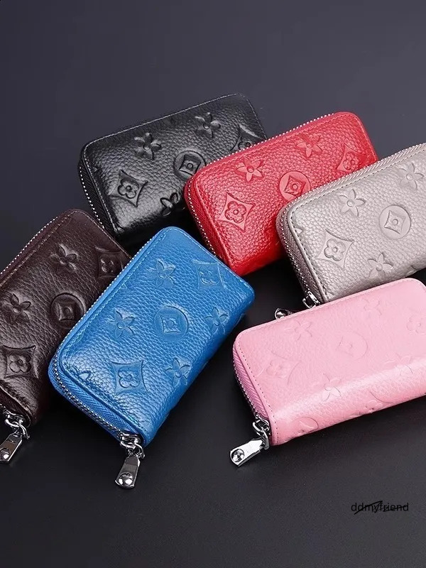 2025 Zipper Large Capacity Men Genuine Leather Multifunctional Practical Car Bag Cowhide Key Pouch 250818 ddmyfriend