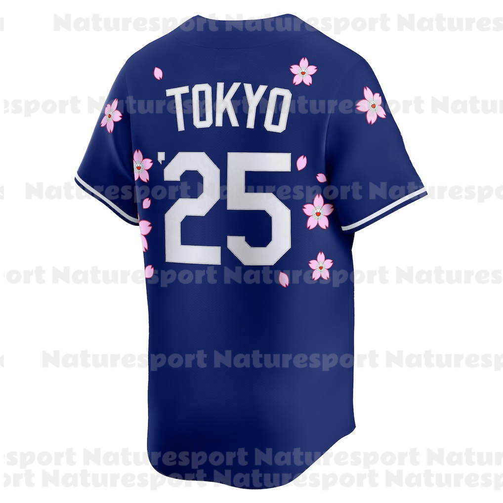 17 Shohei Ohtani 2025 Tokyo Series Takashi Murakami Jersey Yoshinobu Yamamoto Roki Sasaki Freddie Freeman Mookie Betts Teoscar Hernandez