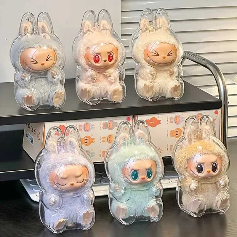 2025 LABUBU Transparent Doll Cover One Generation and Two Generations Display Cover for Party Dolls Doll Accessorie Holiday Gift C250919
