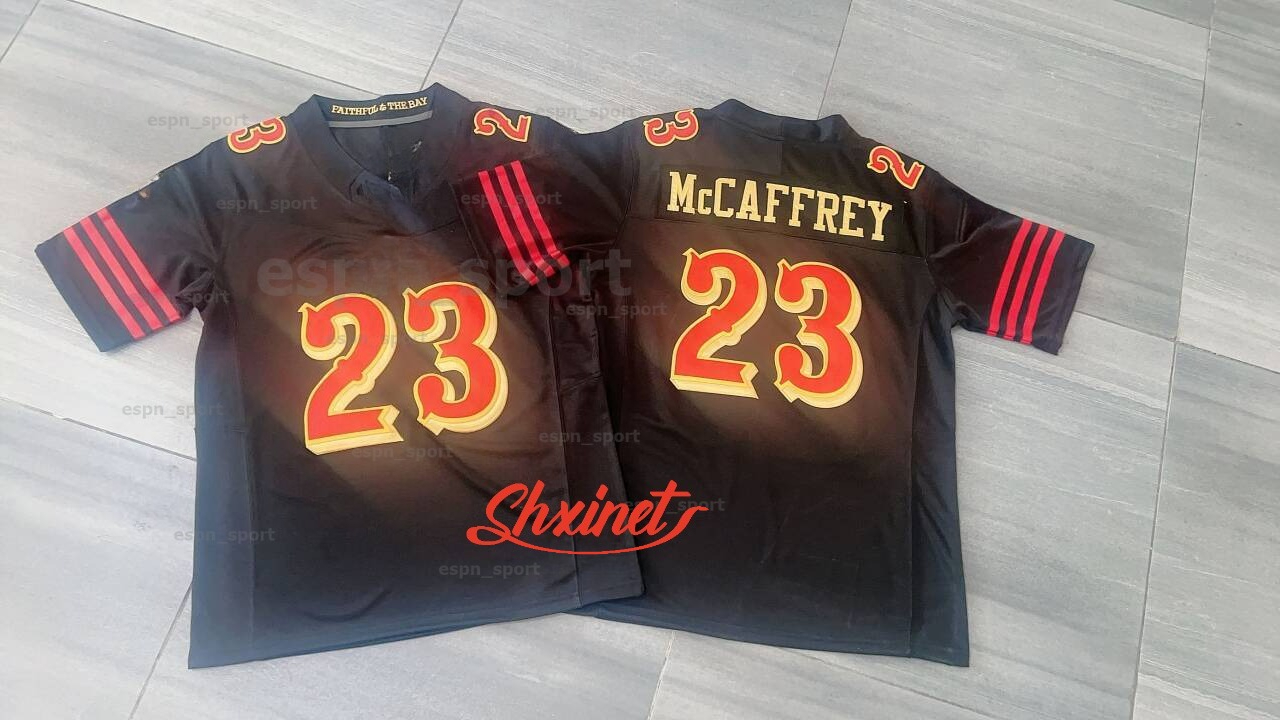 Customized Football 2025 BLK Rivalries Jersey Brock Purdy George Kittle Fred Warner Christian McCaffrey Mac Jones Deommodore Lenoir888