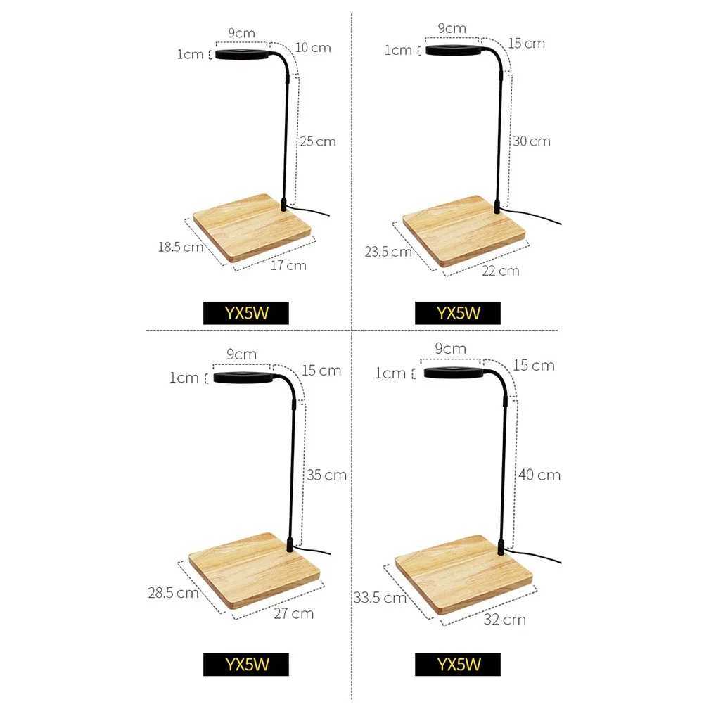 Indoor Grow Light Aquarium Fish Tank Phyto Lamp for Plants Hydroponic Seedlings Flower Greenhouse Lighting Supplies C250919