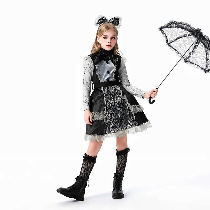 Halloween Childrens Costumes Cos Horror Dresses Witch Clown Childrens Costumes Funny Dress Up Carnival Costumes L250918