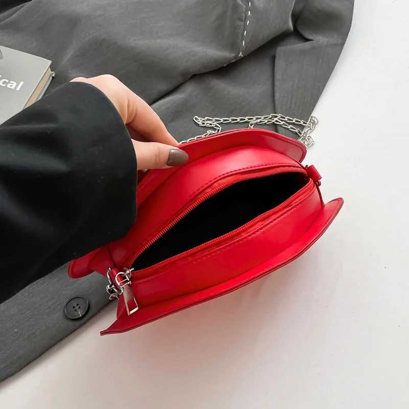 Young Girls Mini Crossbody Phone Bag Contrast Color Pu Leather Handbag Shoulder Bag Lady Cute Mushroom Creative BagXJ250918